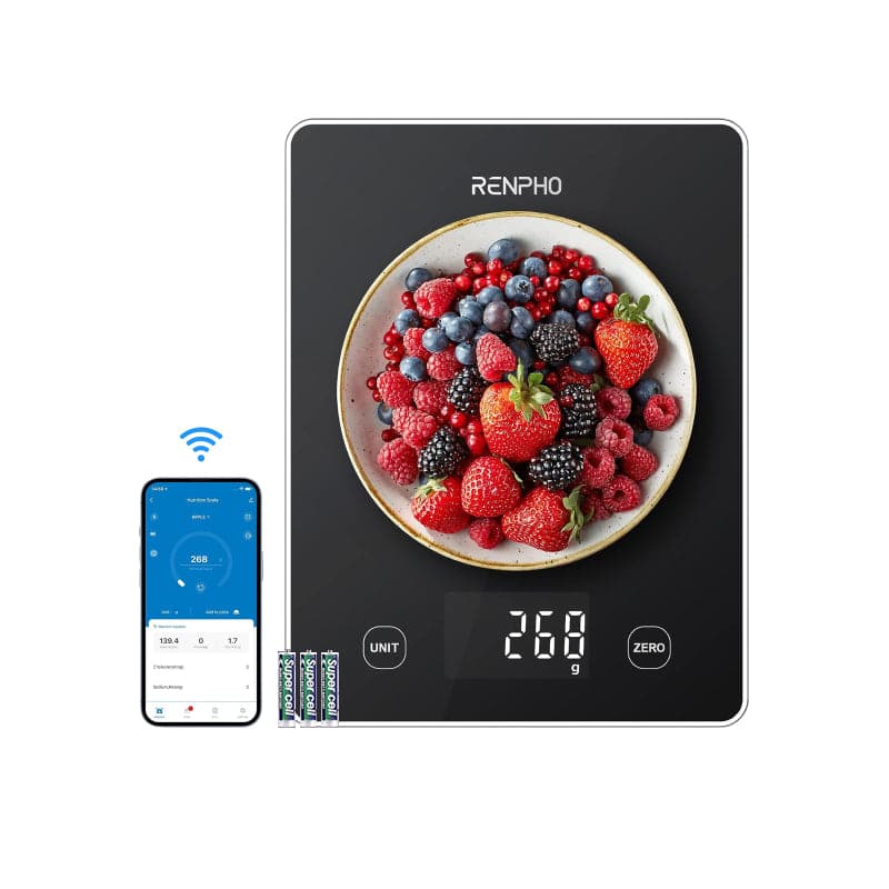 Smart Food Nutrition Kitchen Scale, Bluetooth Tracking Daily