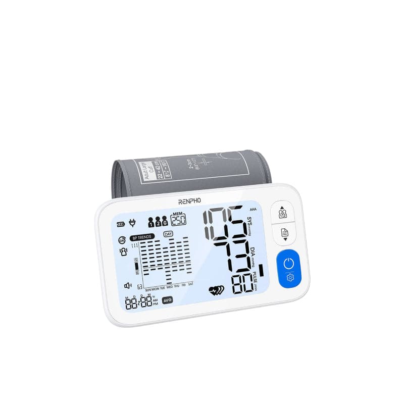 RENPHO Bluetooth Upper Arm Blood Pressure Monitor, Smart Digital