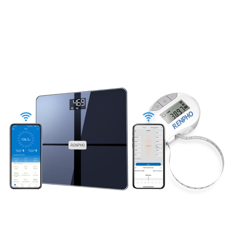 Bundle (Smart Tape Measure Y001 and Elis 1 Smart Body Scale) – RENPHO US