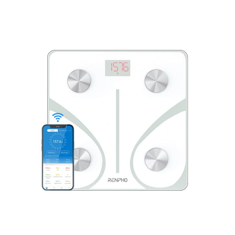 RENPHO Digital Body Weight Scale, Bluetooth Smart Scales for