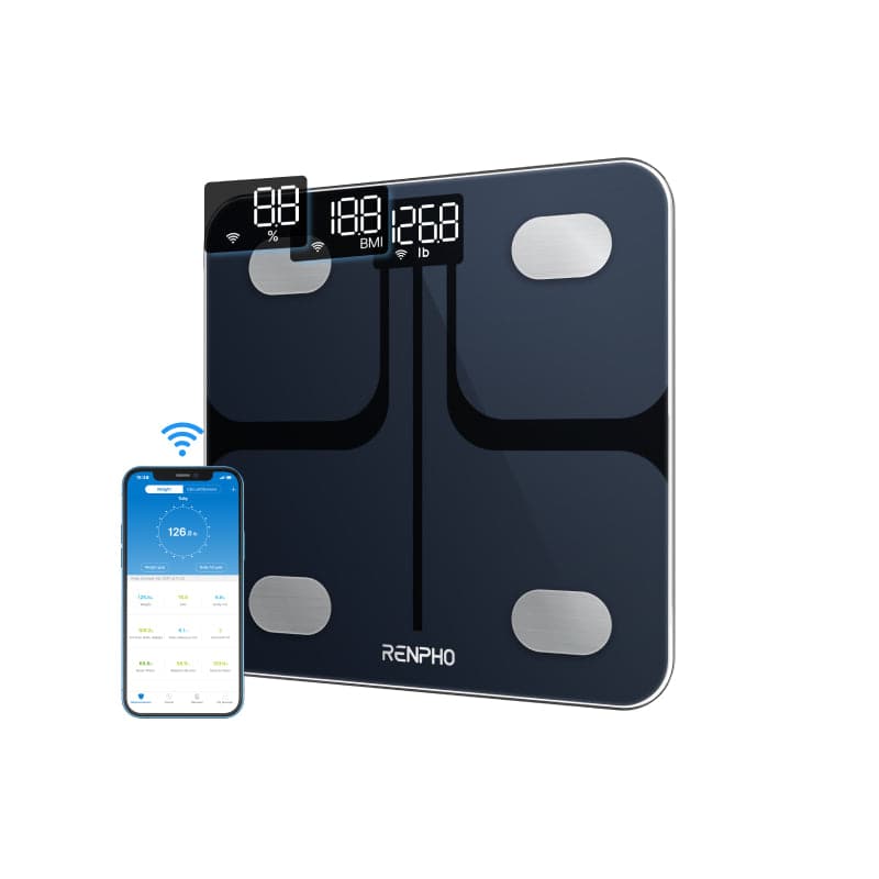 RENPHO Smart Scale for Body Weight, Elis 2 Weight Scale with Pregnancy  Mode, High Precision Bathroom Scale, Body Composition Monitor with Smart  App