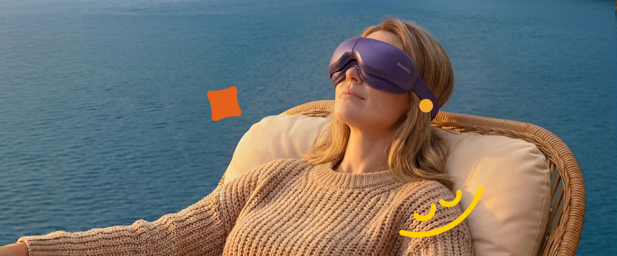 Enhance Your Meditation With the New RENPHO x Headspace Eyeris Zen Eye Massager