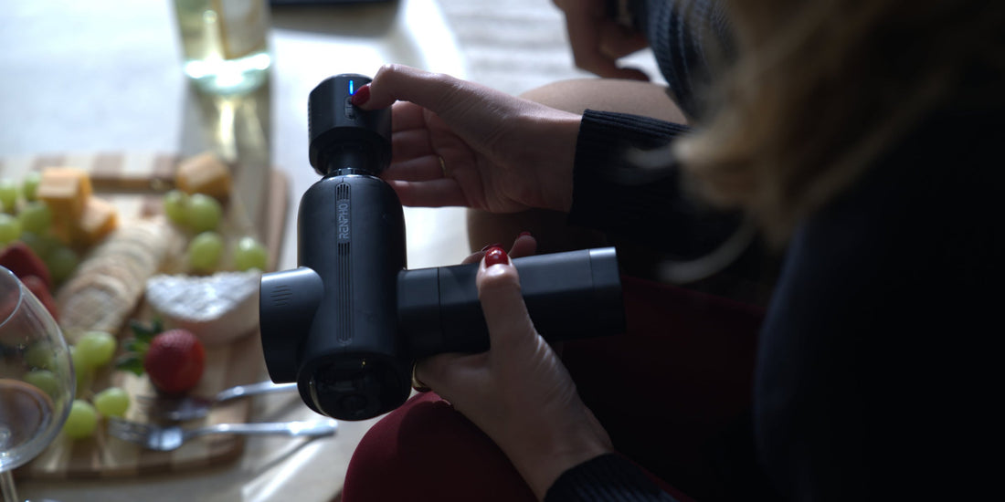 5 Ways to Beat the Winter Blues with a Heated Massage Gun