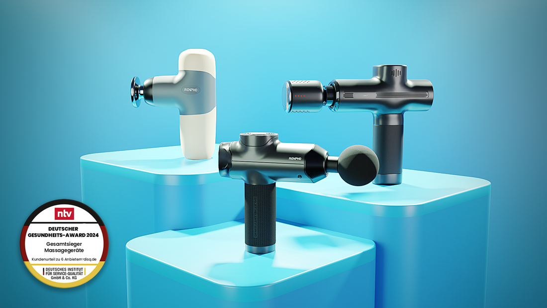 RENPHO Receives Prestigious Deutscher Gesundheits-Award for Massage Devices