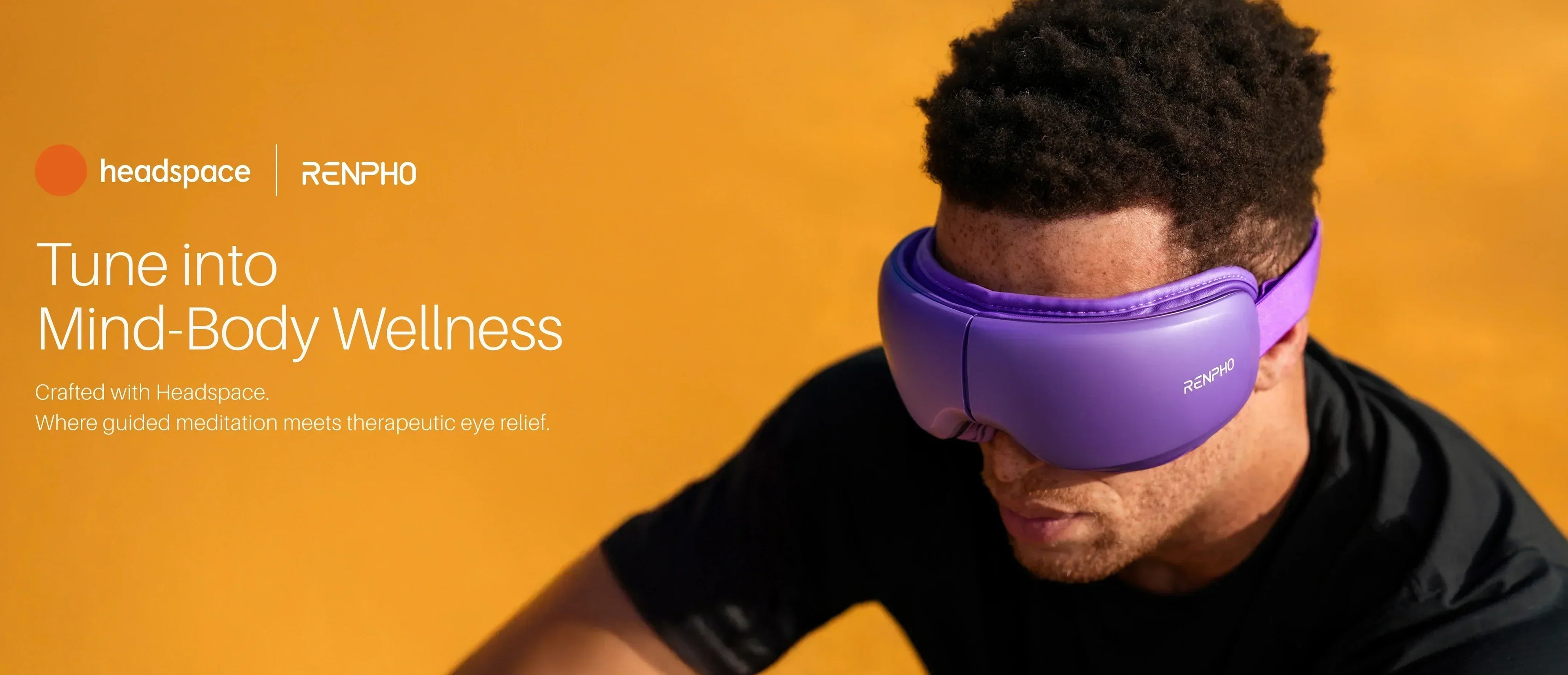 RENPHO and Headspace Launch First-of-Its-Kind Meditative Eye Massager, Uniting Physical Recovery and Mental Wellness