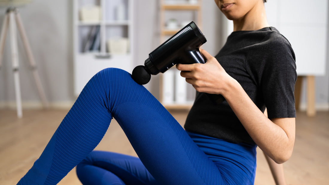 massage gun before workout