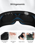 Renpho EyeSnooze Aroma eyeglasses with the instructions on how to use them.