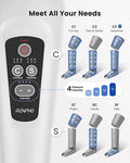 A Renpho Leg Massager Premium (Standard) remote control.