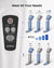 A Renpho Leg Massager Premium (Standard) remote control.
