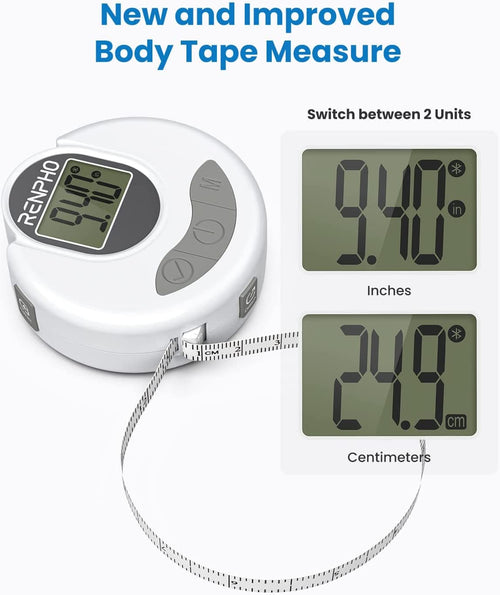 The new and improved Renpho Bundle (Smart Jump Rope 1 and Smart Tape Measure BMF01).