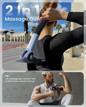 Renpho REACH Massage Gun.(A)