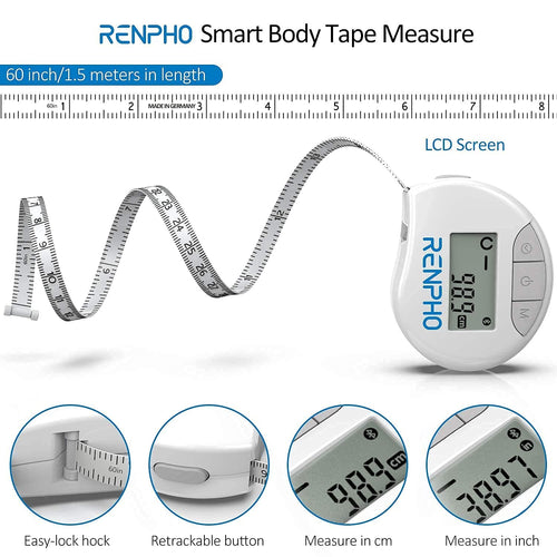 Renpho Bundle (Elis Aspire Smart Body Scale and Smart Tape Measure BMF01).