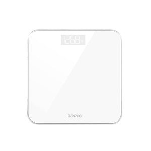 RENPHO Digital Bathroom Scale, Highly Accurate Body Weight Scale with  Lighted LED Display, Round Corner Design, 400 lb, White - Core 1S