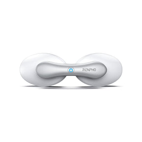 A pair of Renpho Eye Spa Pods for wellness on a white surface.(A)