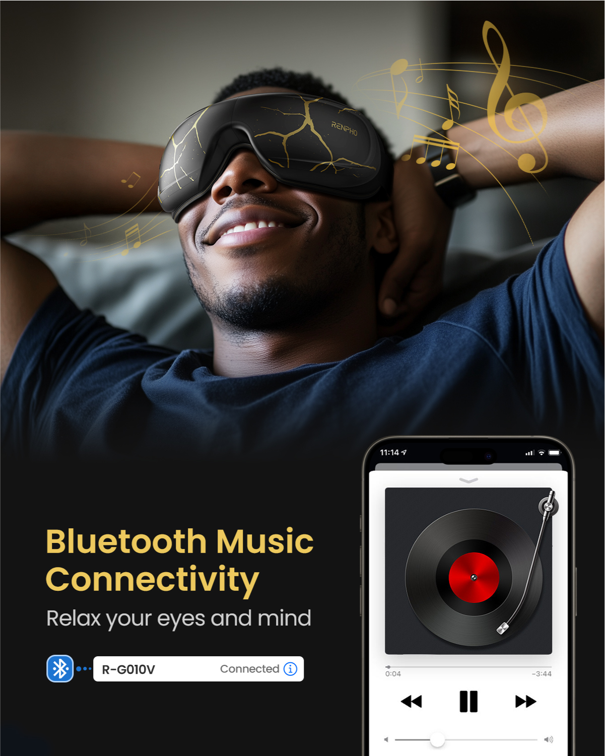 Eyeris 3 Kintsugi Eye Massager – RENPHO US