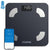 A RENPHO Smart Scale for Carpet A011 with a smart phone next to it.(A)