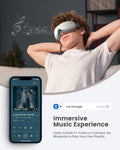 Enjoy an immersive music experience with Renpho Eyeris 1 Eye Massager.