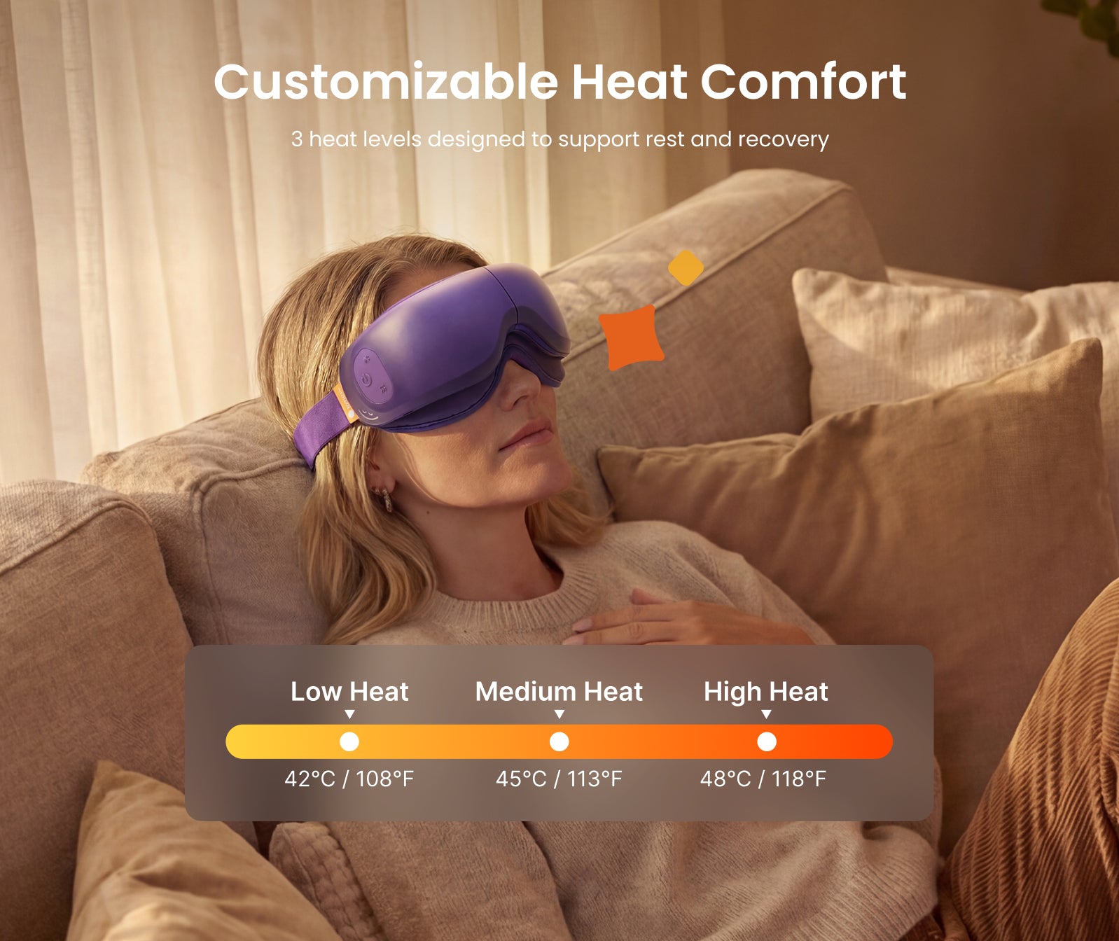 RENPHO x Headspace Eyeris Zen Eye Massager