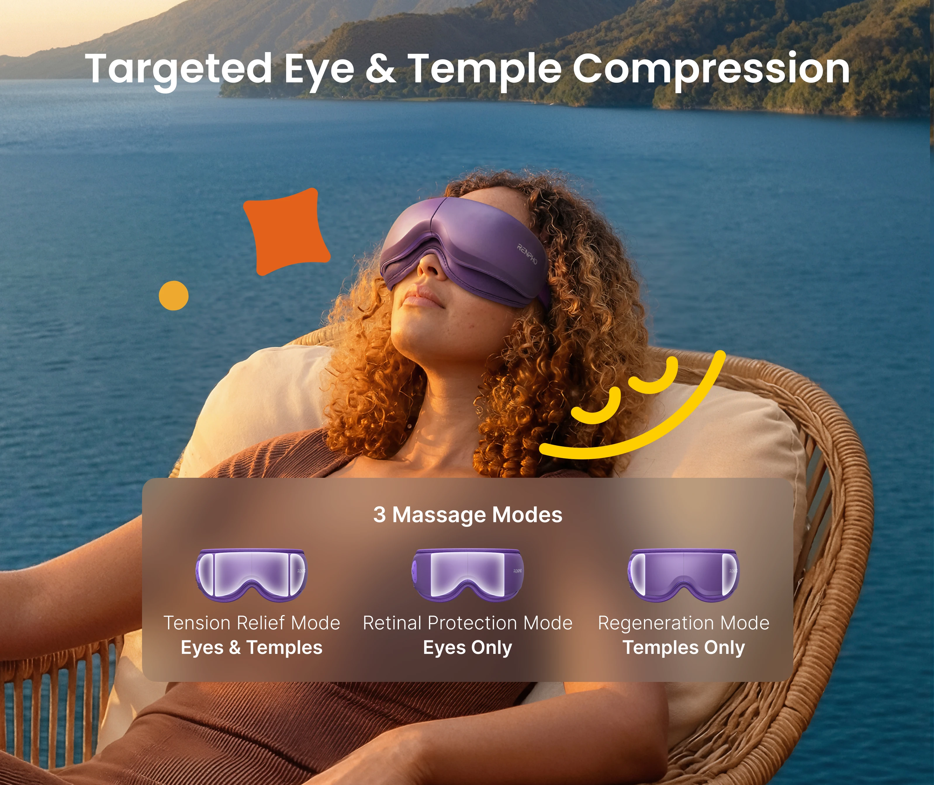 RENPHO x Headspace Eyeris Zen Eye Massager