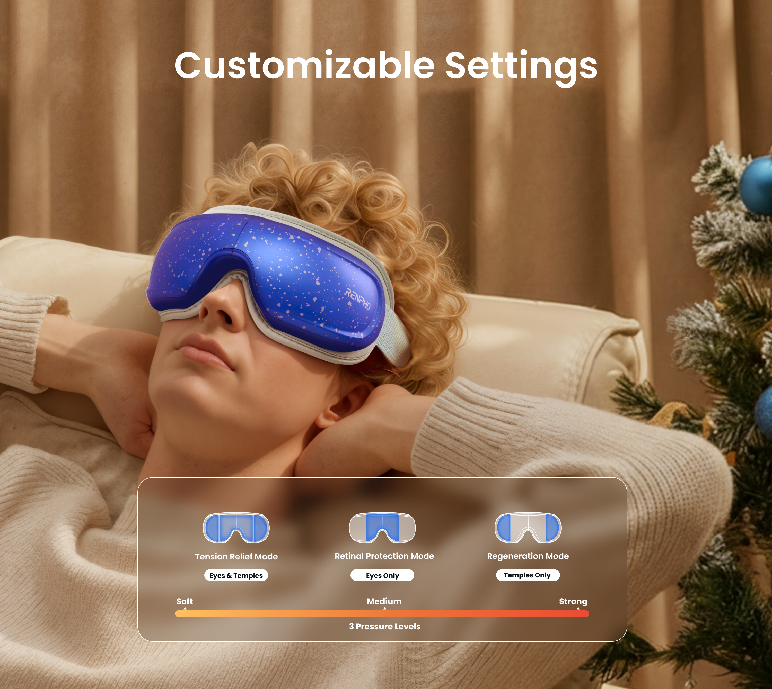 Eyeris 3 Eye Massager - Winter Edition