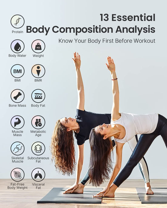 Scale with body composition – choose happiness