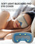 A woman experiencing wellness and recovery by sleeping with the Renpho EyeSnooze Sleep Mask.