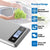 A Renpho Calibra 1 Smart Nutrition Scale (Silver) promoting health with a person washing vegetables.